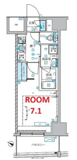 神奈川県横浜市南区真金町2【マンション】の間取り