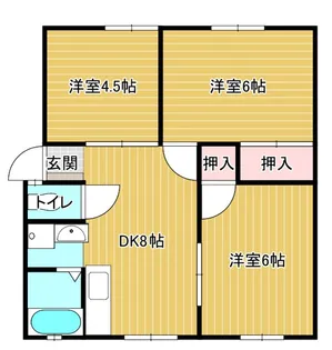 サニ・プラーザ大崎台C棟【1階】の間取り
