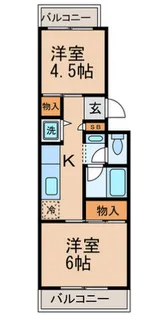 サルイハイツ【2階】の間取り