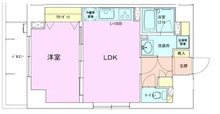銀座レジデンス参番館【9階】の間取り