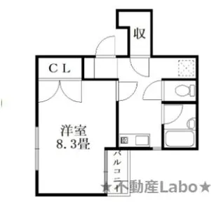 徳島県徳島市中昭和町1【アパート】の間取り