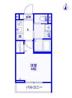 Nissin Smart Court【3階】の間取り