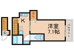 仮)グランパレスCoCo【2階】の間取り