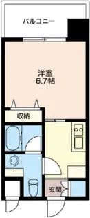 エスティメゾン亀戸【7階】の間取り