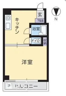 ユソウビル【4階】の間取り