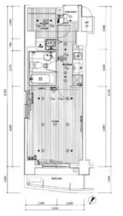 ミリオングランデ元赤坂ヒルズ【4階】の間取り
