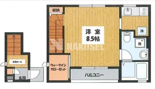 蓼科荘【2階】の間取り