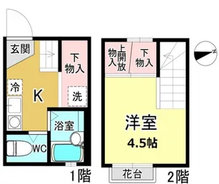 ビラ・モジュール藤崎の間取り