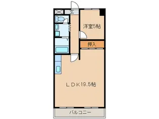 バル三番館【3階】の間取り