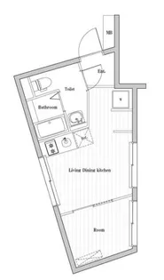 CREATIF南品川【4階】の間取り