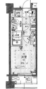ガーラ・ステーション菊川【3階】の間取り