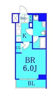 ラヴェニール東神奈川【3階】の間取り