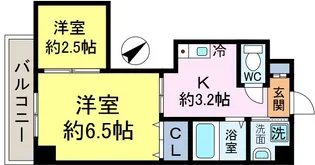 ラフィーネ・S【2階】の間取り