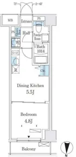 クラリティア板橋本町【7階】の間取り