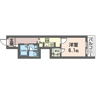 Charite Fujiya【1階】の間取り