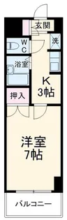 うらら【6階】の間取り