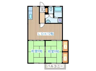 コスモス【1階】の間取り
