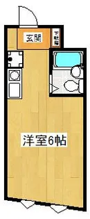 パレスフィールド北方【4階】の間取り