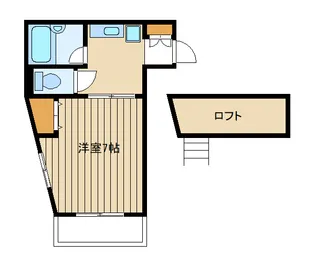 栄ハイツ【2階】の間取り