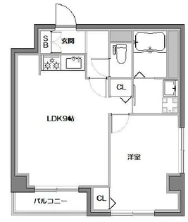 ルオント中野【4階】の間取り