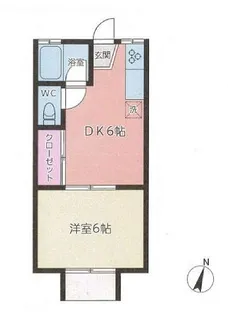 メイツ荻窪【1階】の間取り