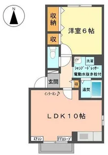 ティアラ【1階】の間取り