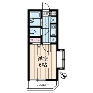 カディカワセIII【2階】の間取り