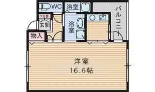 ロイヤルスプリングス【3階】の間取り