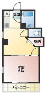 マンション牧野【1階】の間取り