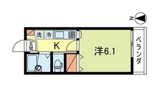 サットンプレイス・エトーレII【2階】の間取り