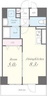 Pine Well’s【6階】の間取り