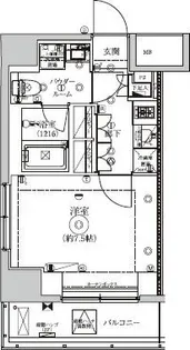 セジョリ駒込西ヶ原【2階】の間取り