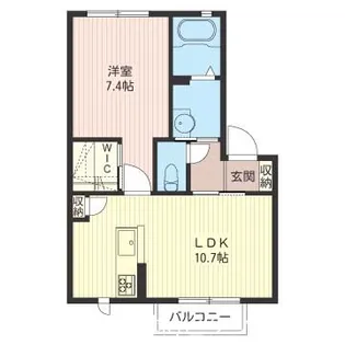 グランド・エミール 1【2階】の間取り