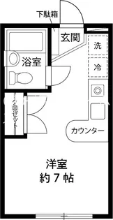 ココット・ホーム【1階】の間取り