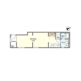 The Residence 文京本郷【1階】の間取り