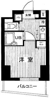 スカイコート高田馬場第6【3階】の間取り