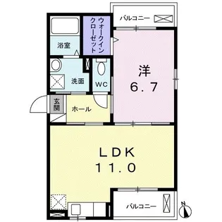 サン・リバティ【3階】の間取り