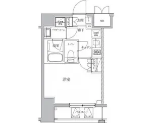 ル・サレーヴ【3階】の間取り