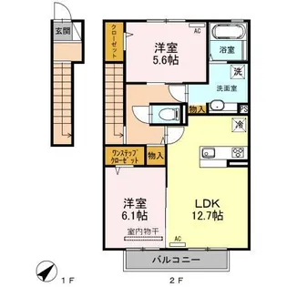 エストルピナスの間取り