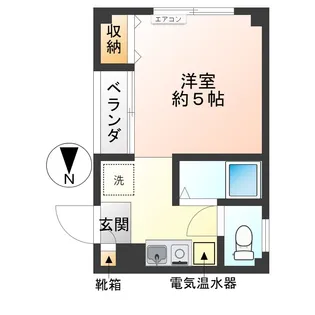 メゾン日高【3階】の間取り