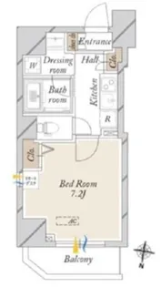 La Douceur中落合【4階】の間取り