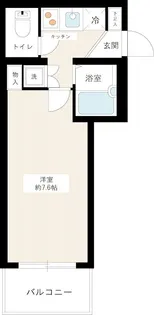 パレ・ホームズ天王洲【4階】の間取り