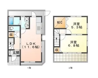 メゾン・フレシールの間取り