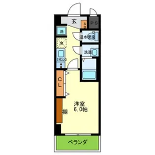 美園イーグル【2階】の間取り