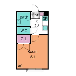 アイリスM【1階】の間取り