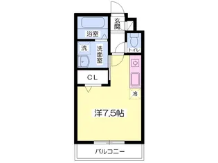 戸祭ヴィラージュ【3階】の間取り