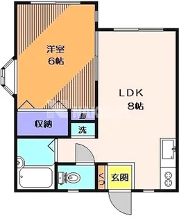 フォレストヒルズ【2階】の間取り