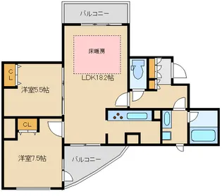 ザセンチュリー宮崎台【4階】の間取り
