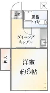 みよし荘【2階】の間取り