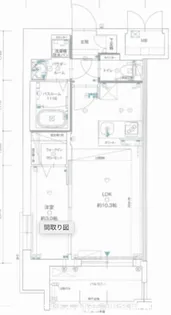 グランフォーレ博多駅プレミア【3階】の間取り